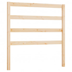 Cabeceira de cama 95x4x100 cm pinho maciço H