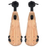 Hormas de zapato madera maciza de pino número 36-40 5