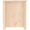 Mueble zapatero de madera maciza de pino 110x38x45.5 cm 5