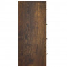 Aparador con 4 cajones roble ahumado 60x30.5x71 cm 5
