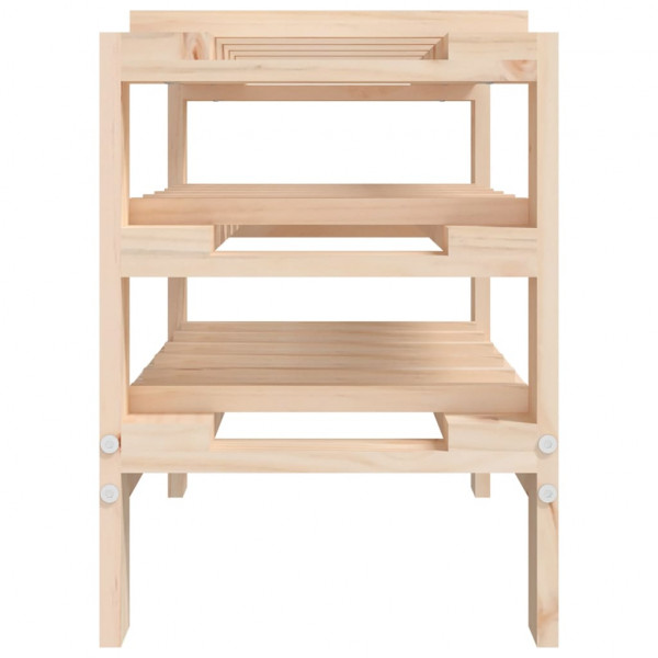 Botellero madera maciza de pino 61.5x30x42 cm M 5