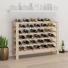 Botellero madera maciza de pino 109.5x30x82 cm 1
