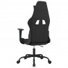 Silla gaming tela negro y azul 5