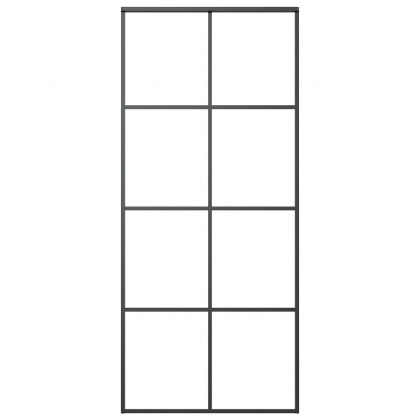 Porta deslizante c/ conj. ferragens 90x205cm vidro ESG/alumínio M 5