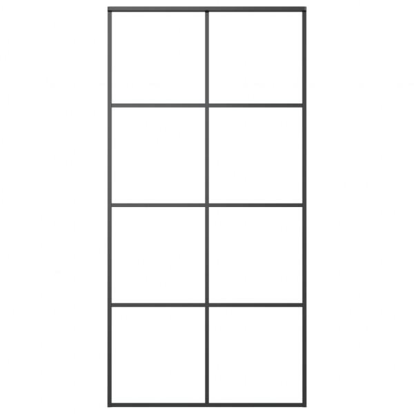 Puerta corredera set herrajes vidrio ESG aluminio 102.5x205 cm M 5