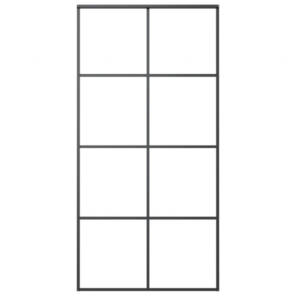 Puerta corredera set herrajes vidrio ESG aluminio 102.5x205 cm M 5