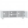 Mueble para TV madera contrachapada blanco 120x40.5x35 cm 5