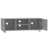 Mueble de TV madera contrachapada gris Sonoma 120x40.5x35 cm 5