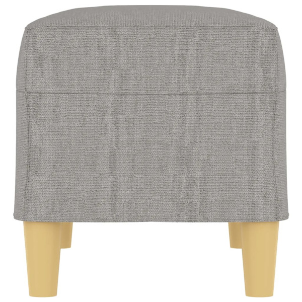 Banco 70x35x41 cm tecido cinzento-claro M 4