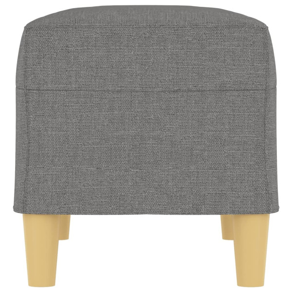 Banco 70x35x41 cm tecido cinzento-escuro M 4