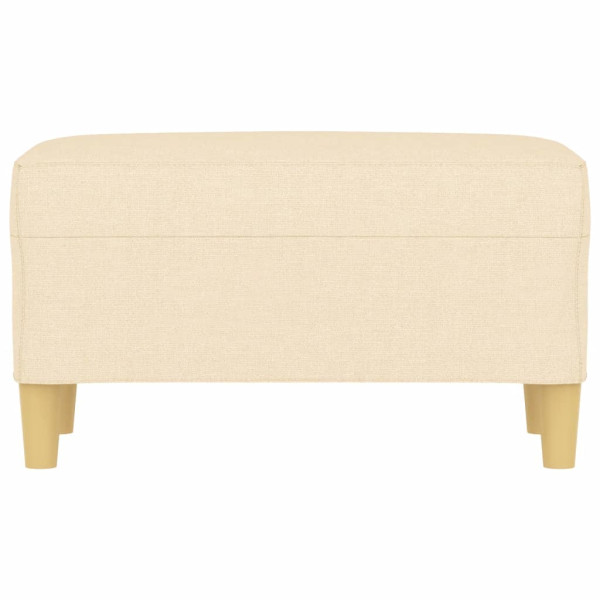 Banco 70x35x41 cm tecido cor creme M 3