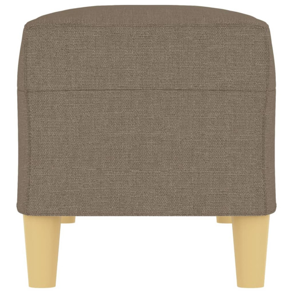 Banco de tela gris taupe 100x35x41 cm M 4