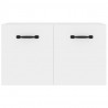 Armário de parede 80x36.5x35 cm deriv. madeira branco brilhante 5