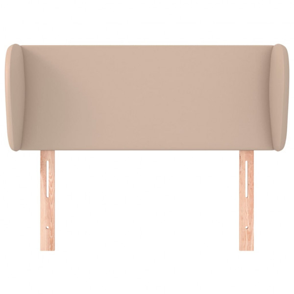 Cabecero de cuero sintético color capuchino 93x23x78/88 cm M 3