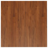 Tablero de mesa cuadrada madera roble marrón oscuro 80x80x4 cm 2