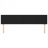 Cabeceira de cama 2 pcs couro artificial 90x5x78/88 cm preto 3