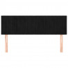 Cabeceira de cama 2 pcs veludo 72x5x78/88 cm preto 3