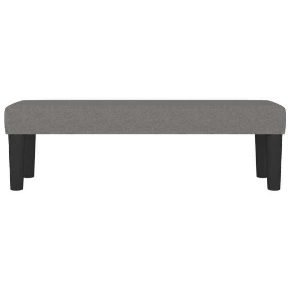 Banco de tela gris oscuro 100x30x30 cm M 3
