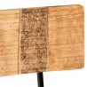 Cadeiras de jantar 2 pcs 44x40x80cm madeira de mangueira maciça 5