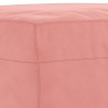Banco 70x35x41 cm veludo rosa 5