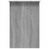 Escritorio de madera contrachapada gris Sonoma 100x50x76 cm 5