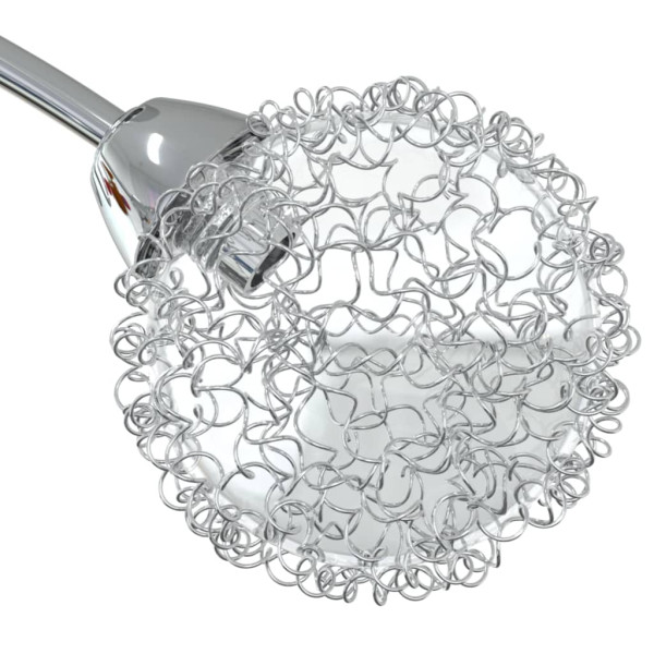 Candeeiro de teto abajures malha arame para 4 lâmpadas LED G9 M 5