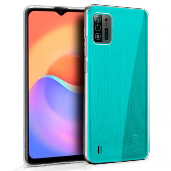 Funda COOL Silicona para ZTE Blade A52 Lite (Transparente) D