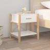 Mesitas de noche 2 uds madera contrachapada blanco 42x38x45 cm 3