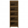 Estantería madera maciza de pino marrón miel 50x35x154 cm 5