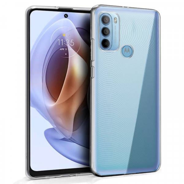 Funda COOL Silicona para Motorola Moto G31 / G41 (Transparente) D