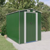 Abrigo de jardim 192x274x223 cm aço galvanizado verde 1