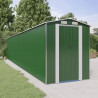 Abrigo de jardim 192x1021x223 cm aço galvanizado verde 1