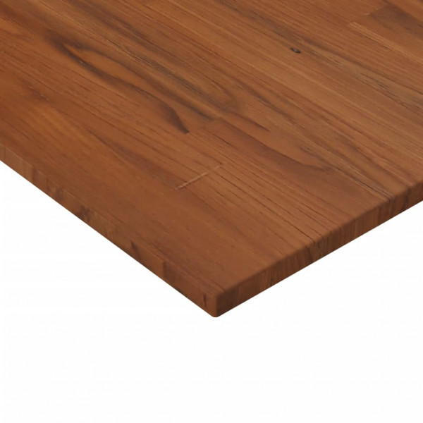 Tablero de mesa cuadrada madera roble marrón oscuro 40x40x1.5cm M 3