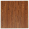 Tablero de mesa cuadrada madera roble marrón oscuro 80x80x1.5cm 2