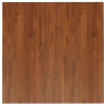 Tablero de mesa cuadrada madera roble marrón oscuro 80x80x2.5cm 2