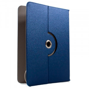 Funda COOL Ebook / Tablet 9 pulg Liso Azul Giratoria H