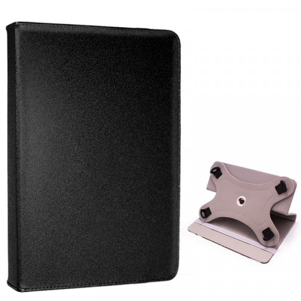 Funda COOL Ebook / Tablet 9 pulg Liso Negro Giratoria D