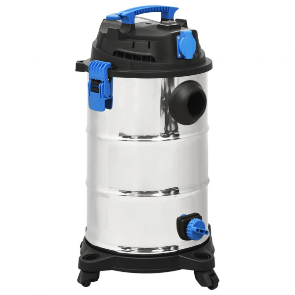 Aspirador húmido/seco 1200 W 30 L prateado M 3