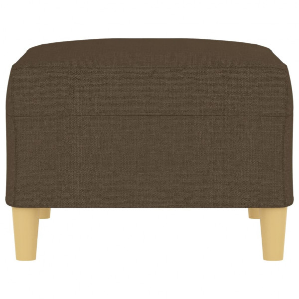 Reposapiés de tela marrón 70x55x41 cm M 4