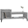 Mesa de centro madera contrachapada gris Sonoma 100x50x45 cm 4