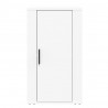 Aparador de madera contrachapada blanco 40x33x70 cm 3