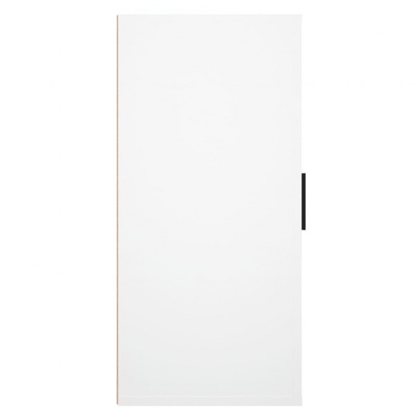 Aparador de madera contrachapada blanco 40x33x70 cm M 5