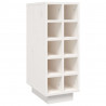 Botellero madera maciza de pino blanco 23x34x61 cm 2