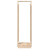 Suporte de lenha 33.5x30x110 cm pinho maciço 5