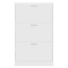 Sapateira 63x24x103 cm derivados de madeira branco 4