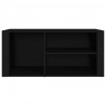 Sapateira 100x35x45 cm derivados de madeira preto 5