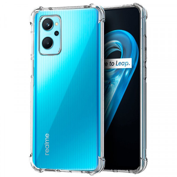 Carcasa COOL para Realme 9i / Oppo A76 / A96 AntiShock Transparente D