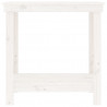 Banco de trabalho 80x50x80 cm pinho maciço branco 5
