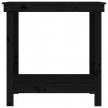 Banco de trabajo de madera maciza de pino negro 80x50x80 cm 5