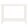 Banco de trabalho 110x50x80 cm pinho maciço branco 5